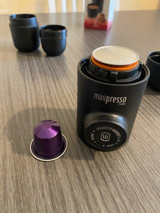Wacaco Minipresso NS cafetera portátil Nespresso