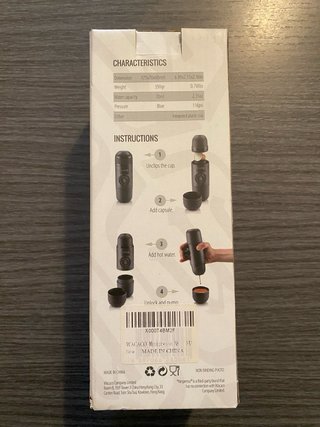 Wacaco Minipresso NS cafetera portátil Nespresso