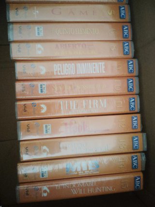 Colección 15 Películas VHS