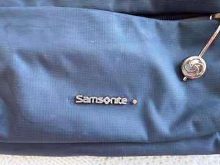 Pack 2 Riñoneras Samsonite Beige y Azul