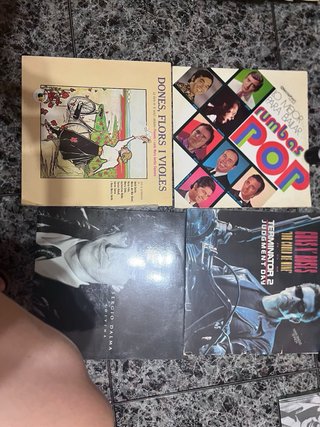 Lote 4 Vinilos: Pop, Rock y Flamenco