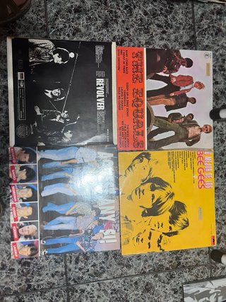 Lote 4 Vinilos: Pop, Rock y Flamenco