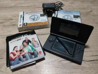 Nintendo DS Lite Nera + 2 Giochi