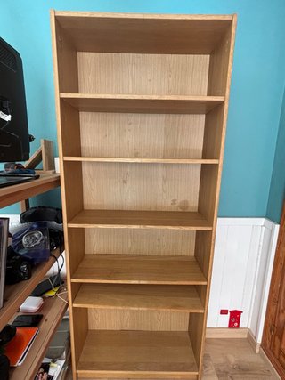 Estantería Vitrina Ikea Roble Oxberg