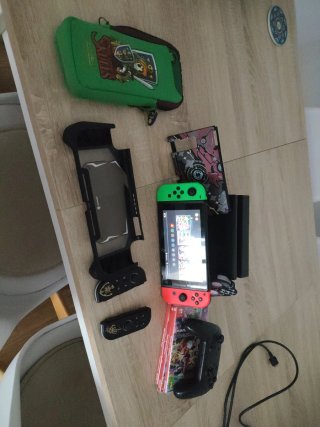 Nintendo Switch Juegos Mando Pro Accesorios Cajas