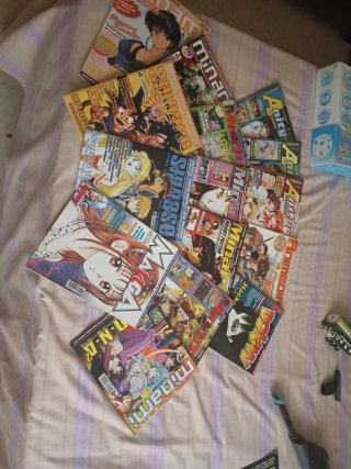 Lote revistas antiguas manga y anime