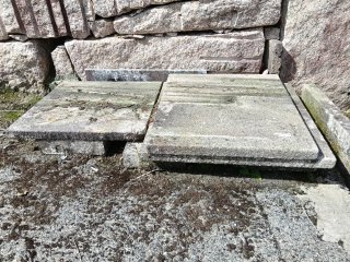 Losas de piedra antiguas