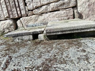 Losas de piedra antiguas