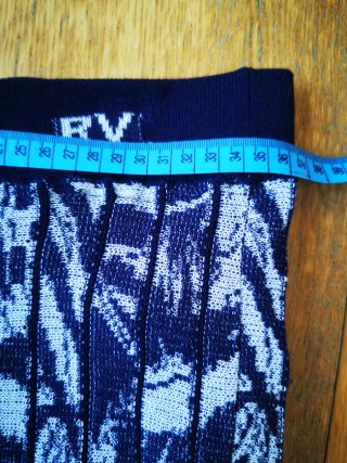 Falda Roberto Verino azul y blanca