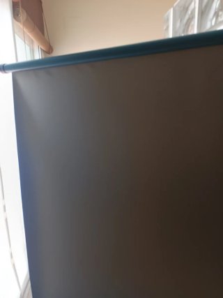 Pantalla de cine antigua trípode