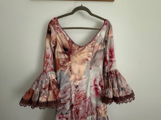 Traje de flamenca Isabel de Vargas