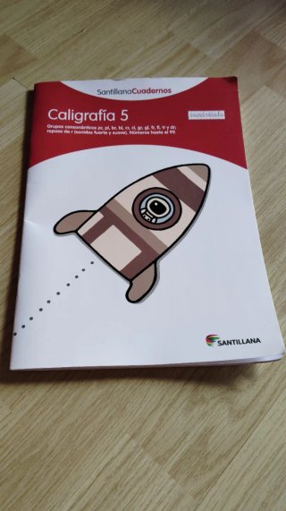 Cuaderno Santillana Caligrafía 5
