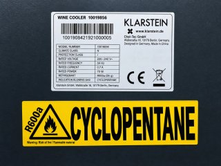 Vinoteca Klarstein Beerlocker 46L - 15 botellas