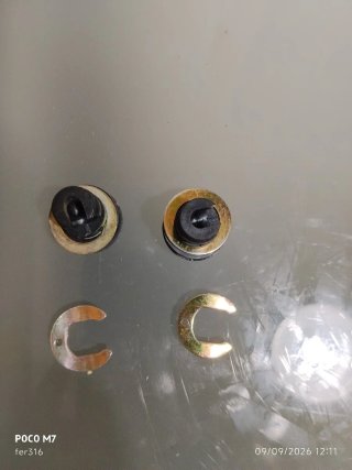 BMM, soportes cristales traseros abatibles e46.