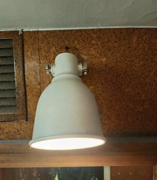 Foco Pared/Pinza Ikea Hektar Vintage Blanco
