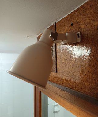 Foco Pared/Pinza Ikea Hektar Vintage Blanco
