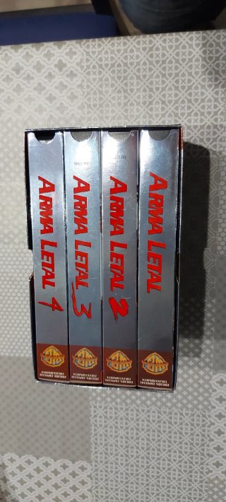Arma Letal Coleccionista (4 VHS)