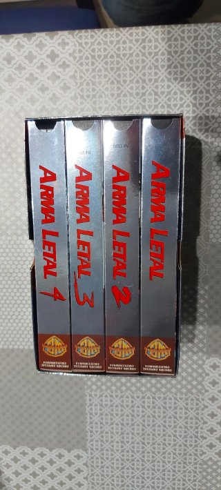 Arma Letal Coleccionista (4 VHS)