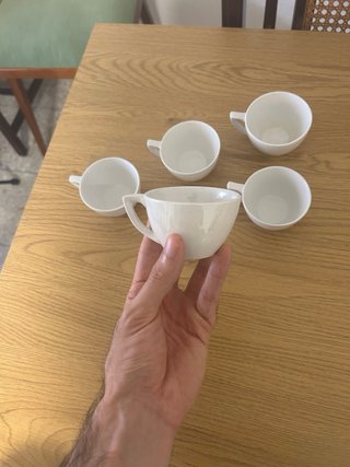 Lote 11 tazas de té/café/desayuno