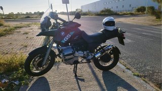BMW R850GS Negra/Plata