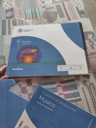 Libro de Música Primaria Santillana