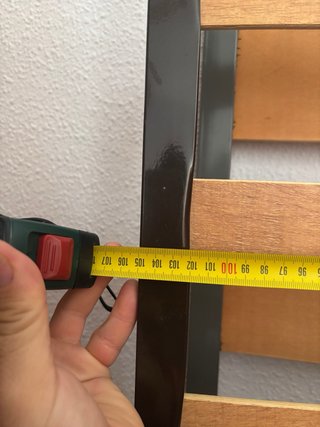 2 Cabecero y pie de cama de madera