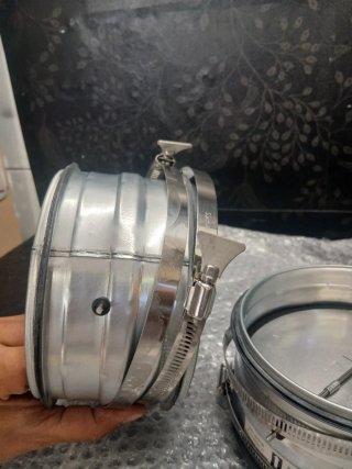 2 valvole di regolazione aria diametro 150