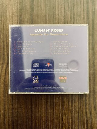 CD Guns N' Roses - Appetite For Destruction