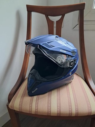 Casco Airoh Azul Mate