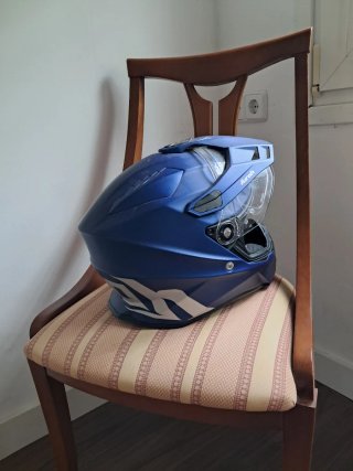 Casco Airoh Azul Mate