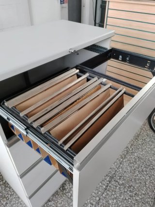 Archivador de Metal con Cajones y Sistema de