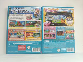 Lote 2 giochi Wii U: Kirby e Paper Mario
