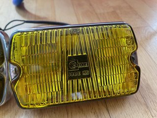 Faros Antiniebla Cibie Clásicos Amarillos