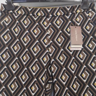 Pantalone Donna Maliparmi fantasia geometrica