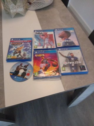 6 Juegos PS4 (PlayStation 4) - Acción y Deporte