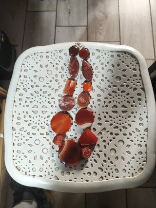 Collana con chiusura in argento
