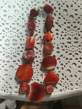 Collana con chiusura in argento