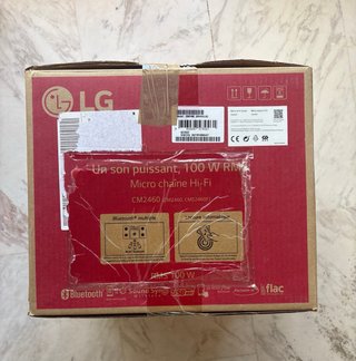 LG CM2460 Microcadena Hi-Fi 100W Bluetooth USB
