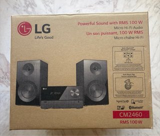 LG CM2460 Microcadena Hi-Fi 100W Bluetooth USB
