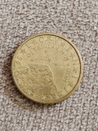 Lote monedas de Eslovenia.
