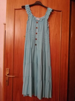 Vestito estivo azzurro