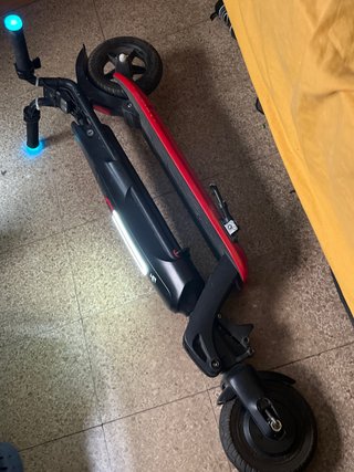 Patinete Ninebot sin pulsador acelerador