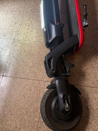 Patinete Ninebot sin pulsador acelerador
