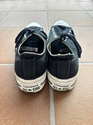 Converse Plataforma Negra Talla 38