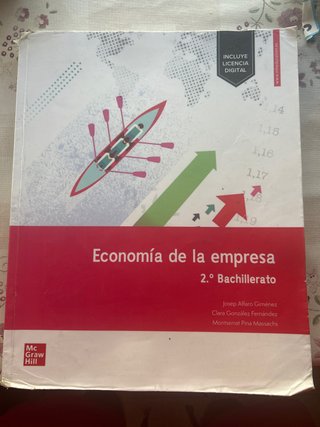 Economía de la empresa 2º Bachillerato