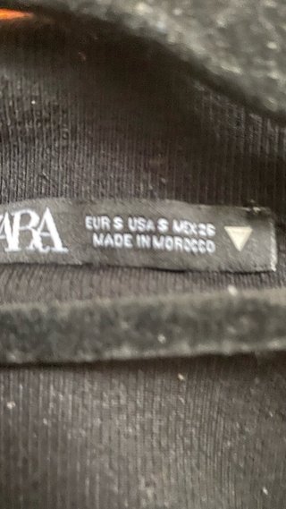 Body Zara cuello polo manga larga