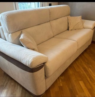 Divano letto matrimoniale + copriseduta