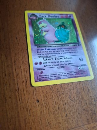 Dark Slowbro 12/82 Team Rocket Carta Pokémon