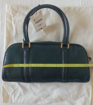 Bolso bowling Zara verde