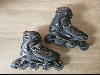 Patines en línea Oxelo Talla 35-38 + Protecciones